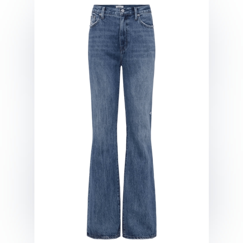 Pistola Stevie high rise relaxed flare jeans sz 26